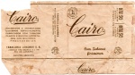 ANTIGA EMBALAGEM DOS " CIGARROS CAIRO " COM PREÇO IMPRESSO ( P.I )  TABACARIA LONDRES S.A - RIO DE JANEIRO