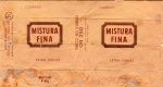 ANTIGA EMBALAGEM DOS " CIGARROS MISTURA FINA " COM PREÇO IMPRESSO ( P.I ) FÁBRICA DE CIGARROS FLÓRIDA S.A
