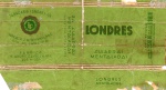 ANTIGA EMBALAGEM DE " CIGARROS LONDRES " TABACARIA LONDRES S/A RIO DE JANEIRO EMBALAGEM COM PREÇO IMPRESSO