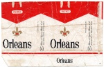 ANTIGA EMBALAGEM DE " CIGARROS ORLEANS " FÁBRICA DE CIGARROS FLÓRIDA S.A
