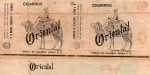 ANTIGA EMBALAGEM DOS " CIGARROS ORIENTAL " FÁBRICA DE CIGARROS SUDAN S.A