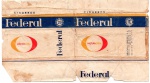 ANTIGA EMBALAGEM DOS " CIGARROS FEDERAL "  TABACARIA LONDRES S.A