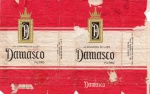 ANTIGA EMBALAGEM DOS " CIGARROS DAMASCO " ALFREDO FANTINI IND. DE CIGARROS LTDA.