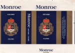 ANTIGA EMBALAGEM DE CIGARROS " MONROE " EM ESTADO DE NOVA ( MINT )
