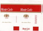 ANTIGA EMBALAGEM DE CIGARROS " MONTE CARLO "