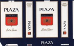 ANTIGA EMBALAGEM DOS " CIGARROS PLAZA " EM ESTADO DE NOVA  --- CIA DE CIGARROS SOUZA CRUZ