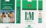 ANTIGA EMBALAGEM DE CIGARROS " L & M "