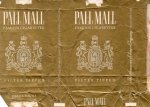ANTIGA EMBALAGEM DE CIGARROS " PALL MALL "