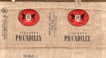 ANTIGA EMBALAGEM DE CIGARROS " PICCADILLY " FÁBRICA DE CIGARROS FLÓRIDA S.A COM PREÇO IMPRESSO ( P.I )