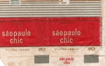 ANTIGA EMBALAGEM DE CIGARROS " SÃO PAULO CHIC " FÁBRICA DE CIGARROS SÃO PAULO TABACO