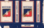 ANTIGA EMBALAGEM DE CIGARROS " MONTENEGRO " CIA. SUDAN DE PRODUTOS DE TABACO