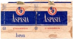 ANTIGA EMBALAGEM DOS " CIGARROS ASPASIA " FÁBRICA DE CIGARROS SUDAN S/A