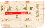 ANTIGA EMBALAGEM DOS " CIGARROS BELAIR "  SABRATI