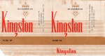 ANTIGA EMBALAGEM DOS " CIGARROS KINGSTON "  CIA. LOPES SÁ INDUSTRIAL DE FUMOS
