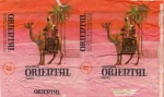 ANTIGA EMBALAGEM DE CIGARROS " ORIENTAL " FÁBRICA DE CIGARROS SUDAN S.A