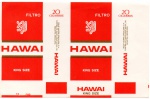 ANTIGA EMBALAGEM DE CIGARROS " HAWAI " EM ESTADO DE NOVA ( MINT )