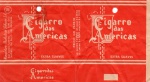 ANTIGA EMBALAGEM DE " CIGARROS DAS AMÉRICAS " MANUFATURA PAULISTA DE TABACOS S.A COM PREÇO IMPRESSO ( P.I )