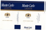ANTIGA EMBALAGEM DE CIGARROS " MONTE CARLO " EM ESTADO DE NOVA ( MINT )