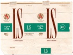ANTIGA EMBALAGEM DOS " CIGARROS L S "  CIA. LOPES SÁ