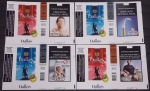 LOTE CONTENDO 4 EMBALAGENS ANTIGAS DE CIGARROS " DALLAS " RIO GRANDE  / LAÇADOR EDIÇÃO LIMITADAS AMBAS PEÇAS ESTÃO EM ESTADO DE NOVA ( MINT )