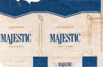 ANTIGA EMBALAGEM DOS " CIGARROS MAJESTIC " COMPANHIA SUDAN DE PRODUTOS DE TABACO