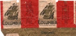 ANTIGA EMBALAGEM DE CIGARROS " COLUMBIA " CIA. DE CIGARROS SOUZA CRUZ COM PREÇO IMPRESSO ( P.I )