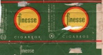 ANTIGA EMBALAGEM DE CIGARROS " FINESSE " FÁBRICA DE CIGARROS SUDAN S.A COM PREÇO IMPRESSO ( P.I )