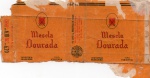 ANTIGA EMBALAGEM DE CIGARROS " MESCLA DOURADA "  CIA. LOPES SÁ INDUSTRIAL DE FUMOS COM PREÇO IMPRESSO ( P.I )