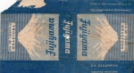 ANTIGA EMBALAGEM DE CIGARROS " FUJIYAMA "  COMPANHIA DE CIGARROS BRASTROBA  CÓDIGO DE CATALOGO ACECA ( F035B )