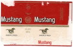 ANTIGA EMBALAGEM DOS " CIGARROS MUSTANG " PHILIP MORRIS
