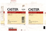ANTIGA EMBALAGEM DE CIGARROS " CASTER "