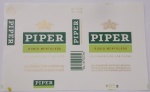 ANTIGA EMBALAGEM DE CIGARROS " PIPER "