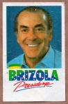 ANTIGO CALENDÁRIO DE BOLSO POLÍTICO DATADO DE 1989 " BRIZOLA PRESIDENTE "