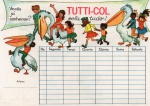 ANTIGO CALENDÁRIO DATADO DE 1967 PUBLICIDADE " PELIKAN  TUTTI-COL "