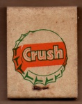 FILUMENIA - ANTIGA CAIXA DE FÓSFOROS DE BOLSO ( REFRIGERANTE CRUSH ) LACRADA CONTENDO OS PALITOS