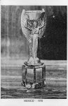MAGNÍFICA TABELA ALUSIVA A COPA DO MUNDO DE 1970 REALIZADA NO MÉXICO , TABELA PROMOCIONAL DA TRANSPORTADORA MAYER .... NOTA.: PREENCHIDA A LÁPIS OS RESULTADOS