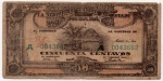 P-S1134 ( PERÍODO REVOLUCIONÁRIO ) ANTIGA CÉDULA DO MÉXICO 50 CENTAVOS ANO DE 1916  ESTIMATIVA R$ 120,00