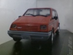 BRINQUEDOS E HOBBIES - GURGEL BR-800SL ( 1991 ) PEÇA ACONDICIONADA NO ESTOJO DE ACRILICO COM 15,0 cm