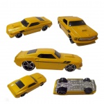 HOT WHEELS ( 69 MUSTANG ) PEÇA EM EXCELENTE ESTADO DE CONSERVAÇÃO  / EM METAL COM 7,5 cm