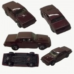 HOT WHEELS -  BUICK GRAND NATIONAL TM GM PEÇA BEM CONSERVADA EM METAL COM 7,3 cm