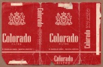 ANTIGA EMBALAGEM DOS " CIGARROS COLORADO " INDÚSTRIA ARGENTINA
