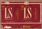 ANTIGA EMBALAGEM DOS " CIGARROS L S " CIA. LOPES SÁ  ... EMBALAGEM INTEIRA