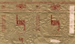 ANTIGA EMBALAGEM DE CIGARROS " KING " FÁBRICA DE CIGARROS SUDAN S.A