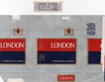 ANTIGA EMBALAGEM DE CIGARROS " LONDON "