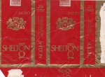 ANTIGA EMBALAGEM DE CIGARROS " SHELTON " PROIBIDA A VENDA PARA DISTRIBUIÇÃO GRATUITA AOS FUNCIONÁRIOS DA PHILIP MORRIS