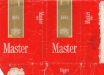 ANTIGA EMBALAGEM DE CIGARROS " MASTER "