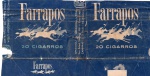 ANTIGA EMBALAGEM DE CIGARROS " FARRAPOS "  GRACIOLI E GRACIOLI LTDA