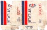 ANTIGA EMBALAGEM DE CIGARROS " STATUS "