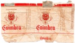 ANTIGA EMBALAGEM DE CIGARROS " COIMBRA "  FÁBRICA DE CIGARROS CARUSO S.A