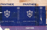 ANTIGA EMBALAGEM DE CIGARROS " PANTHER " FÁBRICA DE CIGARROS SUDAN S.A  RESTAURADA